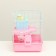A cage for rodents "Pigzon" with a lock, 31 x 24 x 27 cm, pink