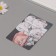 Growing postcard "Girl in peony!" 10*15 cm