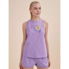 Female set, size m, lavender color