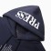 Male sweatshirt is laid down, the color is dark blue, size 50 (xl)