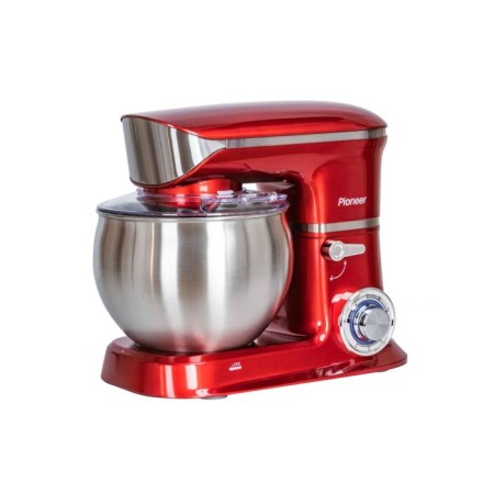 Mixer Pioneer MX327, planetary, 1200W, 6 speeds, 6 l, red color-13