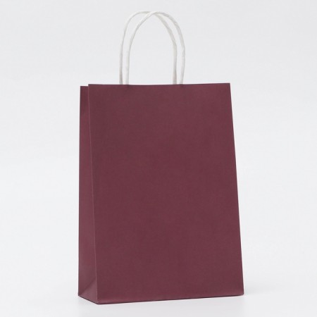 Craft package wine, round handle, 18 x 8 x 25 cm, 120 g