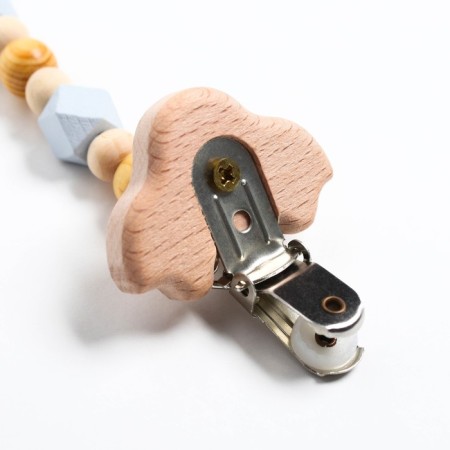 Holder for the nipple - dummy "machine", wooden-1