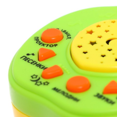 Musical toy "Funny animals", green color-4