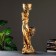 Figure "Girl with two pots", 1.2 l/0.9 l/21x30x96cm bronze