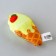 A toy for cats with mint "ice cream" from textiles, 9x5.1 cm.