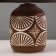 Table lamp "Margaret" E14 40W brown 17x17x27cm