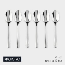 A set of spoons of tea stainless steel Magistro 