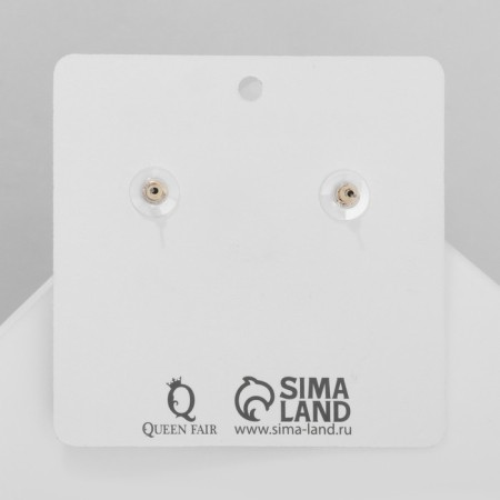 Emall earrings "Moon Prism" Cat, colored in gold-3