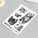Tattoo on the body "kittens of h/b" 10x15 cm