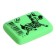 Lastik Ray "Zoo" Z2, thermoplastic rubber (35 x 25 x 8 mm) fluorescent, mix