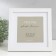 Photo frame MDF "Ellis" 20x20 cm, with Paspartt, white 76737