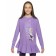 Set for girls, height 140 cm, purple color