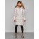 Coat insulated winter female, size 52, beige color