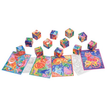 Set. The average package with IQ games for the development of non-standard thinking (3-6 years). With a pyramid-20