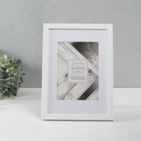 Photo frame Plastic "Miram" 21x30 cm with Paspartt (15x21 cm) P641861-8 (12)