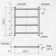 Electric towel Zein PE-04, "Classic", 400x600 mm, 4 crossbars, white