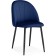 STULL OF A MARAL CARKASAS Logan Metal/velor, Black/Blue 48x52x82 cm