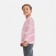 Longsliv children in strip KAFTAN, size 36 (134-140 cm), white/red color