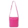 Cross-Bodi bag, lightning department, 2 outer pockets, pink color