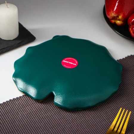 Fruit dish shade "Link", 20 × 19 cm, green color-2