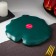 Fruit dish shade "Link", 20 × 19 cm, green color