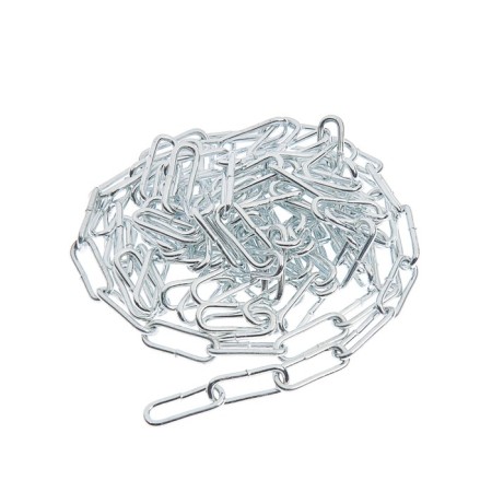 Long -green tundra chain Krep, Din763, diameter 3 mm, welded, galvanized, 3 m