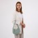 Women's bag with lightning, mint color