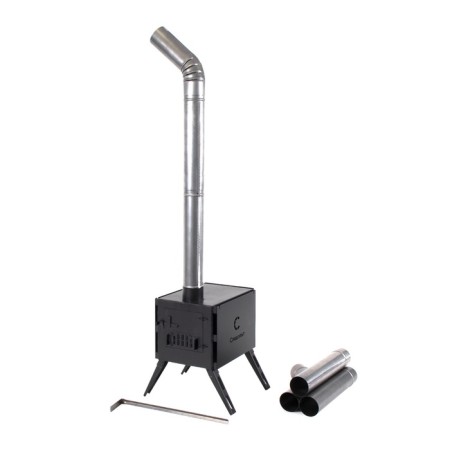 Fireplane "Ranger" Light Light, 1 mm steel with screens and corner pipes-2