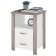 The cabinet is high, 520 × 460 × 750 mm, Nelson / white color