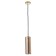 Suspension lamp Maytoni P011PL-01G, 1HE14, 40W, 8x8x178 cm, color gold