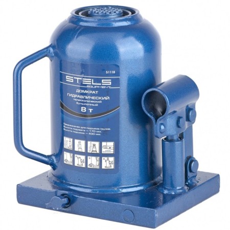 The jack hydraulic bottle telescopic stels 51118, 8 tons, high. rise 170–430 mm 187592