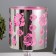 Aroma lace with backlight "Flowers" E14 40W +RGB black 12x12x22.5 cm