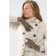 Gloves are female, dimensionless, without insulation, beige color