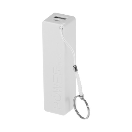 External Luazon battery PB-03, 2200 mAh, USB, 1 A, Ring, White mount-2