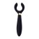 A multifunctional stimulator for steam Satiffyer Partner Multifun 3, silicone, black color, 23.5 cm