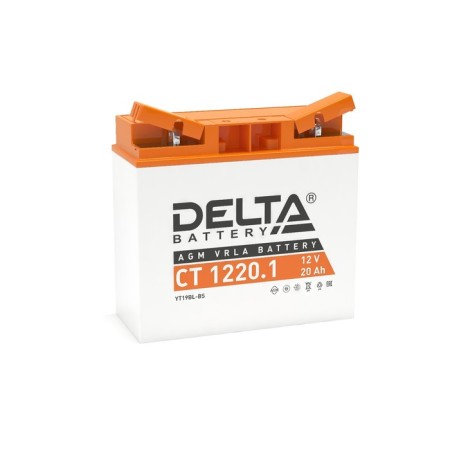 DELTA Battery ST1220.1 (YT19BL-BS) 12 V, 20 Ah reverse (- +)