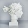 Gypsum figure Diana's head, 20 x 34 x 37 cm