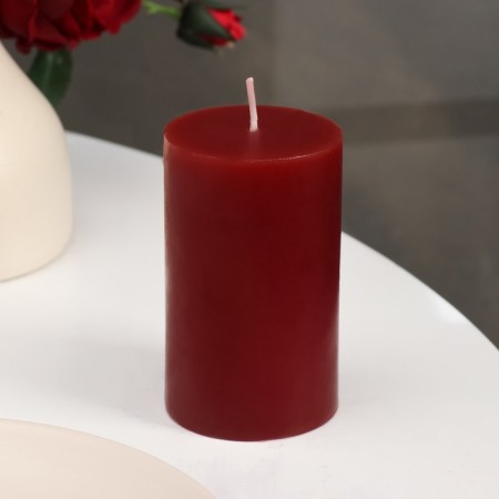 Candle-cylinder aromatic "cherry", 6x10 cm-1