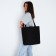 Women's Bologna Schoper, 40x35x7cm, black