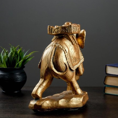 Pigger "Elephant" Bronze, 14x26cm-2