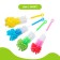 Brush for children's bottles, color mix