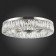 Ceiling Ceiling ST LUCE. SL1226.102.12. Rifrazio. 12x40 W, E14, 81.5x81.5x15 cm, Nickel color