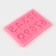 Mold "Figures for the Cake", silicone, 9.5 × 6.5 × 0.4 cm, color mix
