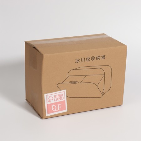 Organizer for storage, hinged, 2 sections, with an adhesive base, 10.5 × 17 × 6.5 cm, the color is transparent-6