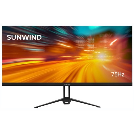 Монитор SunWind 29" SM-29FI202 черный IPS LED 5ms 21:9 HDMI M/M матовая 300cd 178гр/178гр 2 107043