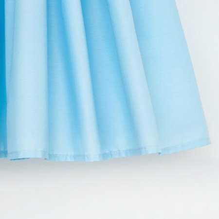 Платье для девочки MINAKU: Cotton collection цвет голубой, рост 116-11