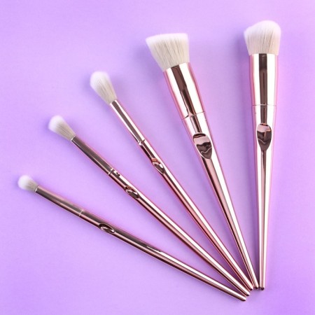 Set of brushes "Tenderness", 19 × 8 cm, 5 pcs