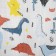 Mushinova diaper, "island", size 120x120 cm