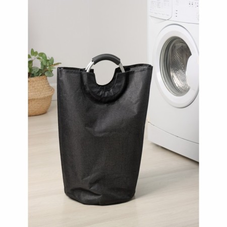 Bellya basket with handles of the shade "Modern", 30 × 58 cm, black color-3